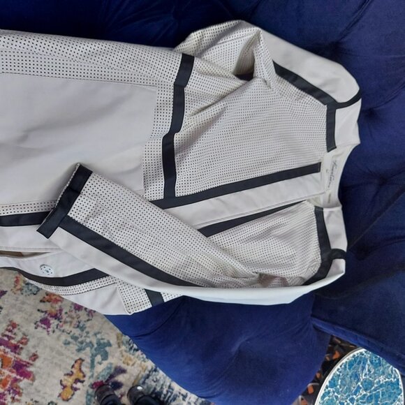 Kenneth Cole Vegan Leather Coat - Picture 4 of 5